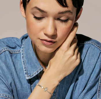 Bransoletka Milleluci z motywem dziewczynki – Stalowa hidpoalergiczna biżuteria damska.png